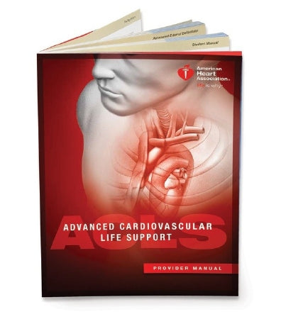 Worldpoint ECC American Heart Association Instructional Manual Advance Cardiovascular Life Support AHA - 15-1005