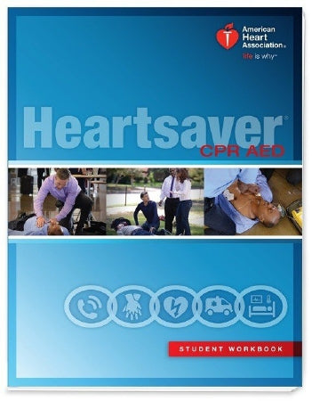 Worldpoint ECC American Heart Association Student Workbook Heartsaver CPR AEO AHA - 15-1020