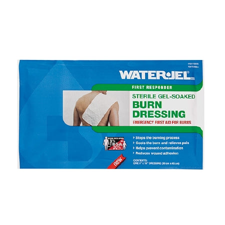 Water Jel Water-Jel First Responder Burn Dressing 8 X 18 Inch Rectangle Sterile - B0818-20