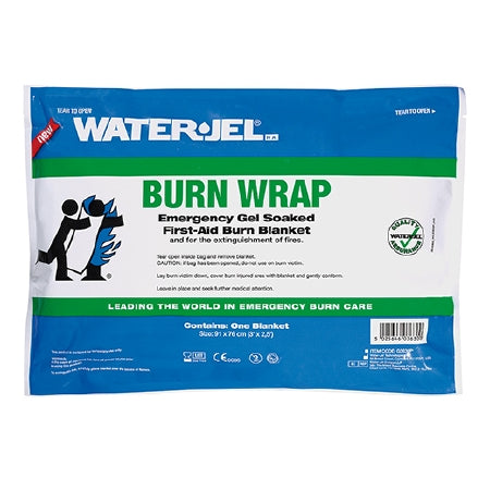 Water Jel Water-Jel First Responder Series Fire Blanket 16 X 9 X 7.75 Inch Gel Soaked Wool - G3630P-4