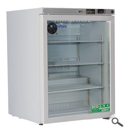 Tempure Scientific LLC Tempure Scientific Undercounter Refrigerator Vaccine 4.5 cu.ft. 1 Swing Door Automatic Defrost - VUCR-4.6-G-HC KIT