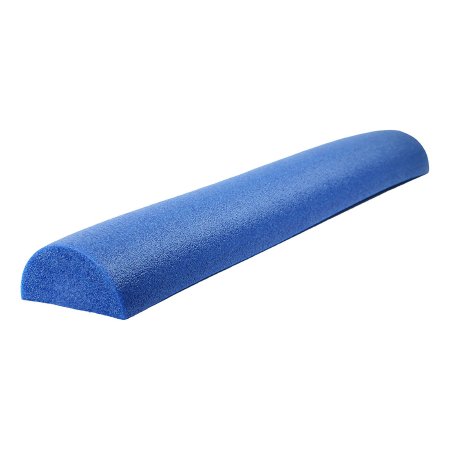 CanDo - Half-Round Therapy Foam Roller Blue Polyethylene Foam 6 X 36 Inch - 30-2152