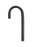 Harvey Surgical Supply Harvy Round Handle Cane Wood 36 Inch Height Black - 9003108