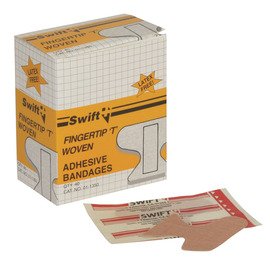 Honeywell Safety Products Adhesive Strip Swift 1-1/2 X 3 Inch Fabric Fingertip Tan Sterile - 11350