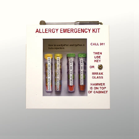 Illinois Supply Company Allergy Emergency Kit Lunchroom/Corridor Cabinet - EN9337
