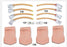 Simulaids Cricothyrotomy Simulator Overlay Skins - 101-136