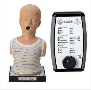 Simulaids Child Heart / Lung Sounds 11 lbs. - 101-020