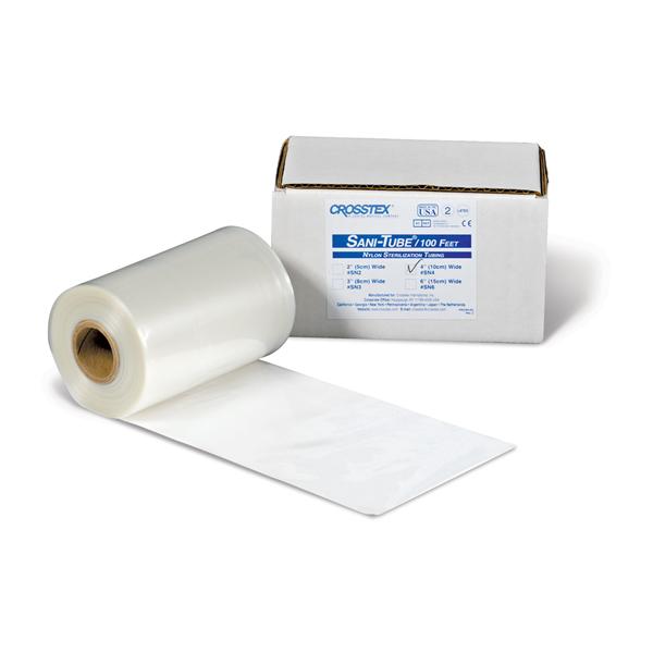 Crosstex International Tubing Sterilization Sani Rolls 3 In X 100 Feet White 12Rl/Ca - SN3