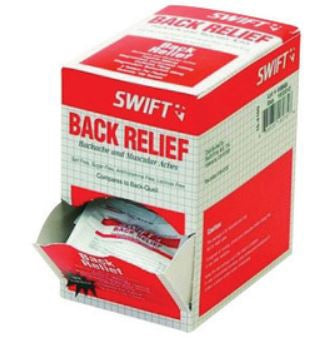 Honeywell Safety Products Pain Relief Swift 226.8 Mg - 25 Mg - 325 Mg Strength Acetaminophen / Aspirin / Caffeine Tablet 50 Per Box - 164100F