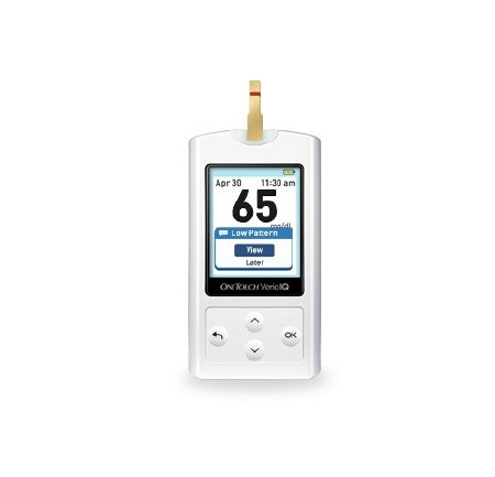 Life Scan,Inc OneTouch Verio IQ Blood Glucose Meter 5 Seconds Stores Up To 750 Results, 7, 14, 30 and 90-Day Averaging - 22267