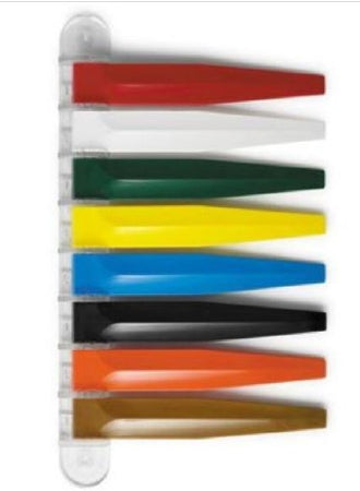 Market Lab Inc Exam Room Signal Flag Wall Mount 8-Flag 13-1/4 Inch - L5414
