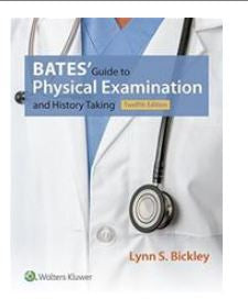 Majors Scientific Books Manual Bates Guide to Physical Examination and History Taking Lynn S Bickley MD - 9781469893419