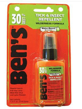 Travelers Supply Inc Ben's Insect Repellent 1.25 oz. Topical Solution Bottle - TN06-7190