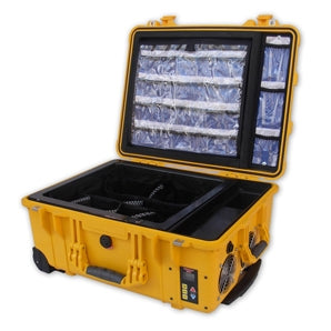 Clima-Tech - Climate-Controlled EMS Case Yellow 14 X 13 X 6 Inch - CLIMA1-Y