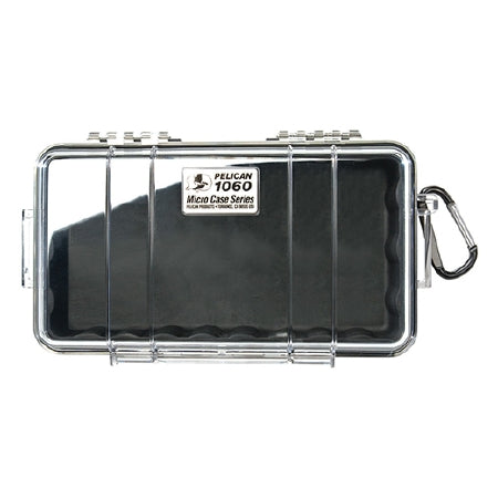 Thomas Transport Packs / EMS Pelican 1060 Micro Hard Case Red / Clear Polycarbonate 9.37 X 5.56 X 2.62 Inch - 1060-RED-CLEAR LID