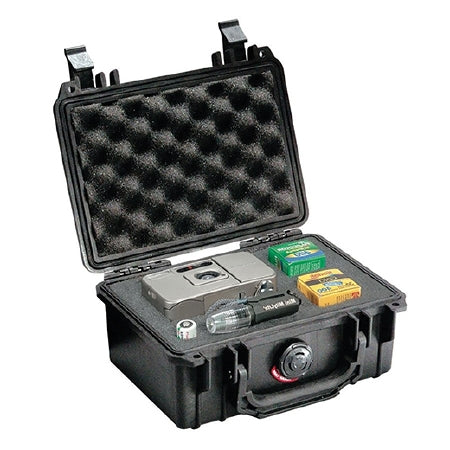 Pelican 1120 - Equipment Case Black Copolymer 8.41 X 21.4 X 6.76 Inch - 1120-BLACK