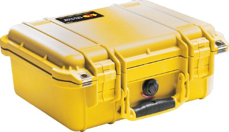 Pelican Case 1400 - Hard Case Yellow 11.81 X 8.87 X 5.18 Inch - 1400-YELLOW