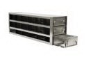 Helmer Scientific - Microplate Freezer Rack 5-2/5 X 7-1/3 X 21-1/2 Inch 54 Plate Capacity - 322108-1