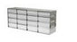 Helmer Scientific - Vial Storage Box Freezer Rack 5-1/2 X 8-3/4 X 21-2/3 Inch 16 Box Capacity - 322098-1