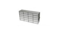 Helmer Scientific Helmer Scientific Vial Storage Box Freezer Rack 5.5 X 11 X 21.62 Inch 20 Boxes - 322099-1
