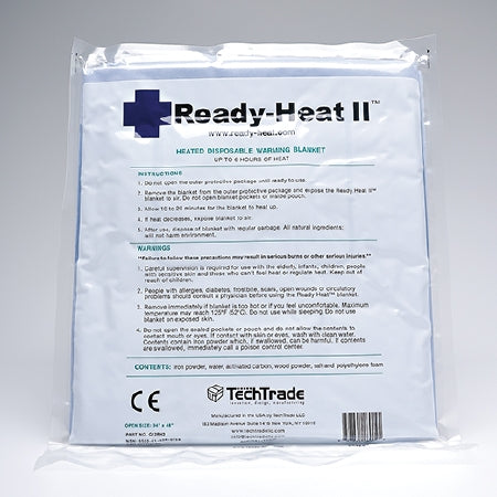 TECH TRADE LLC Ready-Heat II Rescue Blanket 34 X 48 Inch Foam Core 1.5 lbs. - G12RH2