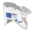 Ambu Perfit ACE Cervical Collar Plastic Adult Extrication 3 to 6 Inch Height - 281000