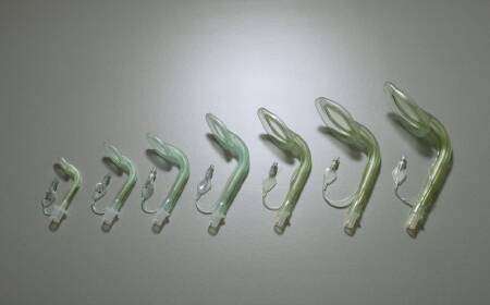 Ambu AuraOnce Laryngeal Mask Pediatric / Adult User Size 3 Green PP / PVC / Silicone Sterile Disposable - 321300000U