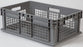 Health Care Logistics Storage Crate Gray Polyethylene 8-1/4 X 15-3/4 X 23-3/4 Inch - 1661G