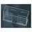 Plasdent Corp. Towel Holder C-Fold Acrylic Clear Each - 1206