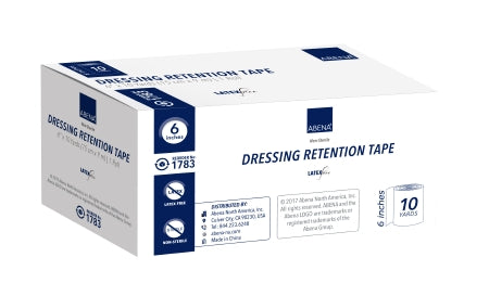 Abena North America Abena Dressing Retention Tape Skin Friendly NonWoven 6 Inch X 10 Yard White NonSterile - 1783