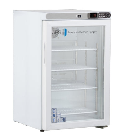Horizon Scientific Inc ABS Undercounter Refrigerator Pharmaceutical 2.5 cu.ft. 1 Glass Door Cycle Defrost - CRT-ABT-HC-UCFS-0204G