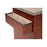 Harloff - Drinking Cup and Straw Holder Cherry Mahogany - WV-2359-CM