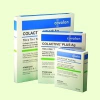 Hartmann ColActive Plus Ag Collagen Dressing with Silver 4 X 4 Inch Square Sterile - 10340000