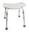 McKesson McKesson Bath Bench Fixed Handle Aluminum Frame Without Backrest 15-1/2 to 19-1/2 Inch Height - 146-RTL12203KDR