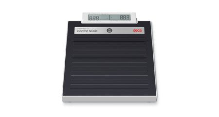 seca 874dr - Floor Scale Digital LCD Display 440 lbs. / 200 kg Capacity Battery Operated - 8741341139