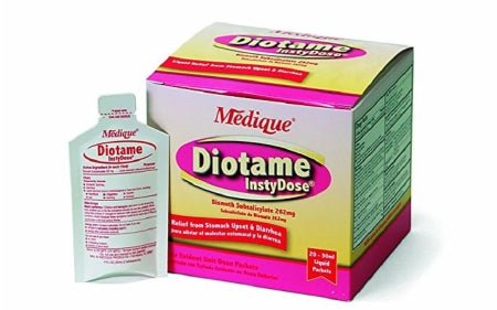 Medique Products Diotame Anti-Diarrheal 262 mg Strength Liquid 20 per Box - 15871
