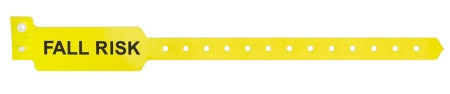 Typenex Medical Typenex Identification Band Alert Wristband Permanent Snap Fall Risk - 1ALERT02