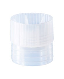 Sarstedt - Tube Closure LDPE Push Cap Clear For 23.5 mm, 35 mL Tubes - 65.790