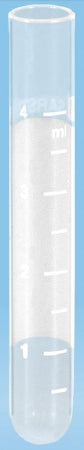 Sarstedt - Centrifuge Tube Round Bottom Plain 12 X 75 mm 5 mL Without Color Coding Screw Cap Polystyrene Tube - 62.526.003