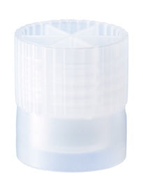 Sarstedt Tube Closure LDPE Skirted Push Cap Clear For 13 mm Tubes - 65.724