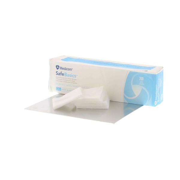 Medicom Sponge Gauze Viscose/Poly Blend 2X2" 4 Ply Non-Woven 5000/Ca - 2101-CH