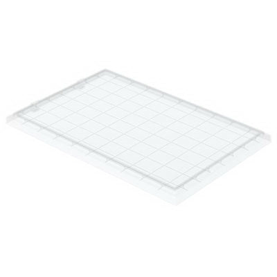 Nest & Stack - Tote Lid 19-3/4 X 29-3/4 Inch, Clear, Industrial Grade Polymer - 35301SCLAR
