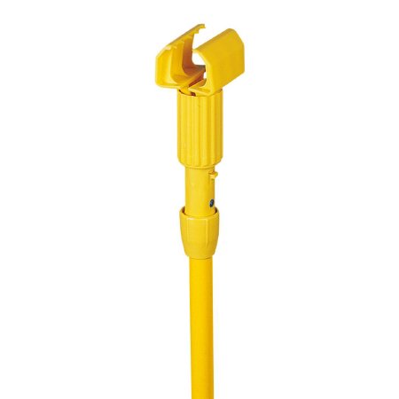 Medline - Mop Handle 66-1/4 Inch Length Fiberglass Yellow Clamp Connection - EVSTOOL111F