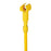 Medline - Mop Handle 66-1/4 Inch Length Fiberglass Yellow Clamp Connection - EVSTOOL111F