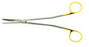 BR Surgical - Scissors Gorney-Freeman 8 Inch Length Tungsten Carbide Spread Handle Straight - BR08-21620