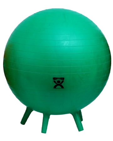 CanDo - Inflatable Exercise Ball with Stability Feet Green - 30-1893