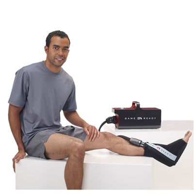 Fabrication Enterprises Game Ready Ankle Wrap Large Male up to 11 Left or Right Foot - 13-2511
