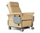 Ascent 65 Series - Medical Transport Manual Recliner Colonial Blue Vinyl 4 Inch Casters - 650T45