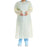 O&M Halyard Inc Over-the-Head Protective Procedure Gown X-Large Unisex AAMI Level 2 Yellow - 44717