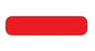 Health Care Logistics Indeed Blank Label Multipurpose Label Without Legend Red 3/8 X 1-5/8 Inch - 2201